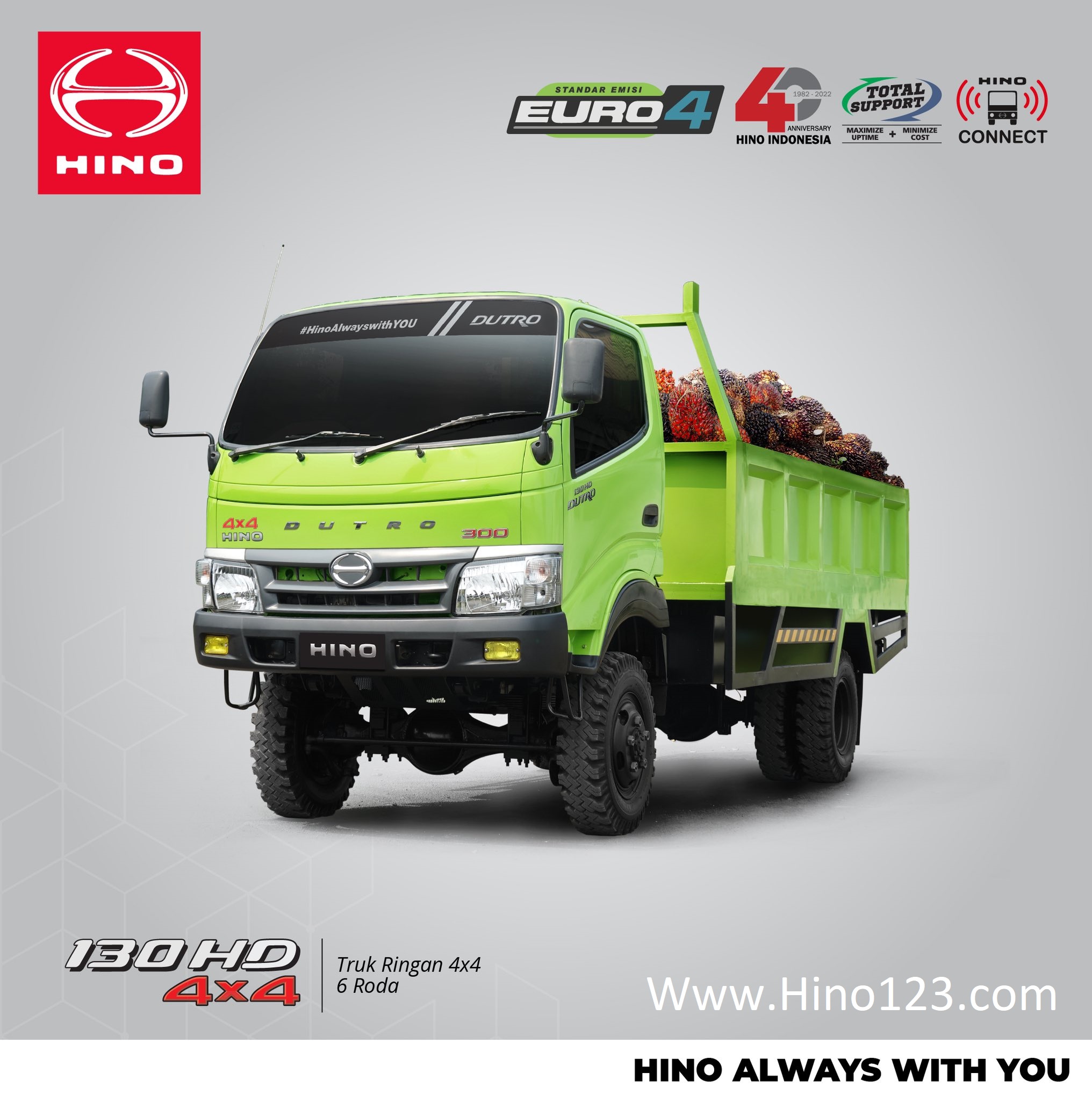 Harga Hino 136 HDL 4x4 Dump